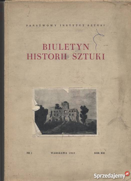 Biuletyn Historii Sztuki 1 XXI Szczecin