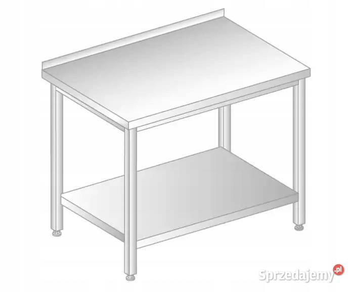 Stół do pracy 1000x600x850 mm z półką DORA METAL Gastronomia Góra sprzedam