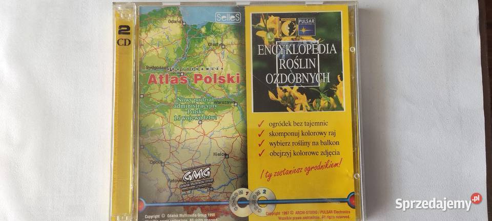 Atlas Polskiencyklopedia roślin ozdobnych Box 2 Mapy i przewodniki