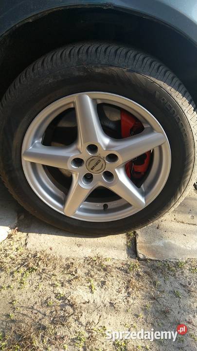 Alufelgi 16 5x112 opony 20555 R16 całoroczne Pozostałe Lublin