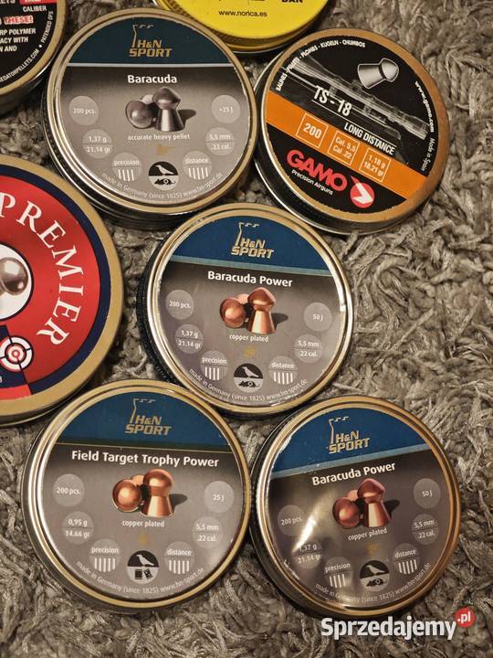 Śrut Baracuda Predator Norica kal55mm 22 Busko-Zdrój sprzedam