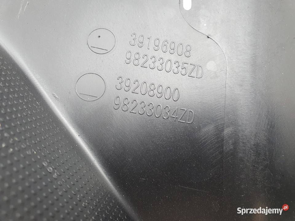 Opel Corsa F PRAWA TYLNA OSŁONA PROGU listwa tył lubelskie