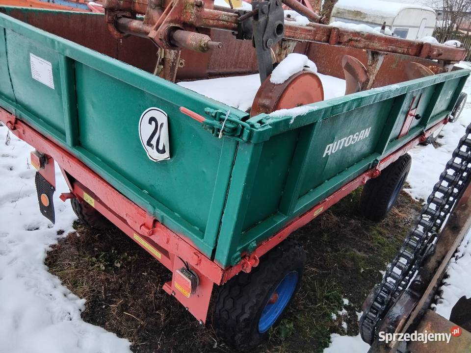 Przyczepa wywrotka 35 tonowa transport