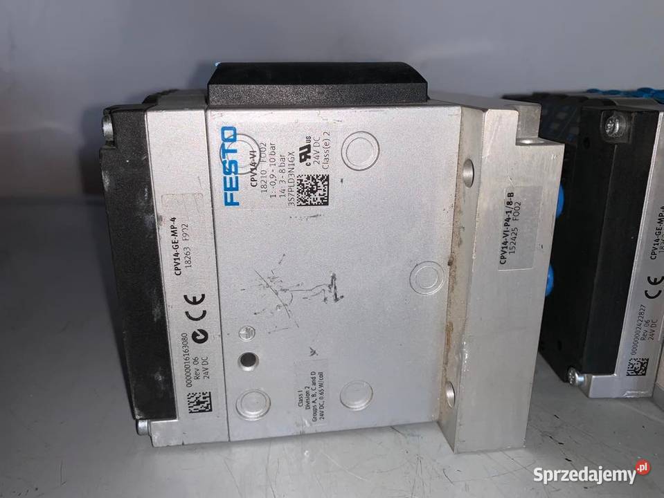 Festo 18210 CPV14VI Wyspa zaworowa 4x 161362 Warszawa sprzedam
