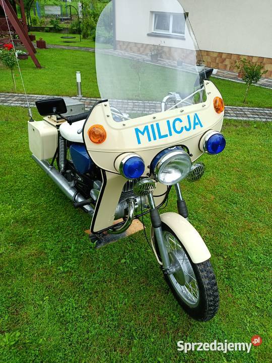 MZ TS 250 Milicja turystyczny MZ podkarpackie Dębica
