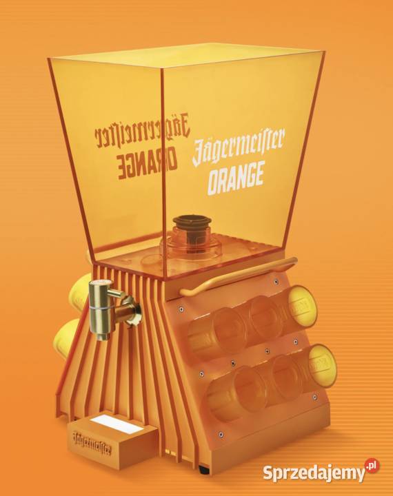Nalewak Jagermeister Orange Tap Machine Shot wielkopolskie Poznań