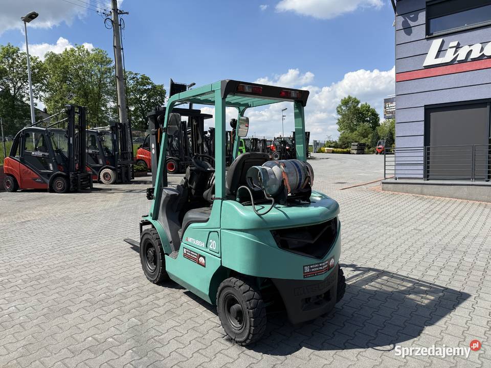 Wózek widłowy Mitsubishi FGE20T BenzynaLPG małopolskie Mogilany