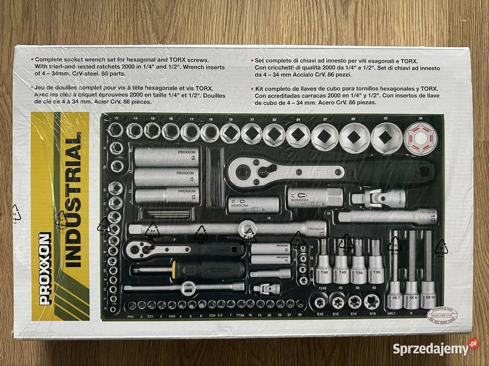 Zestaw kluczy nasadowych Proxxon pr23640 NOWY