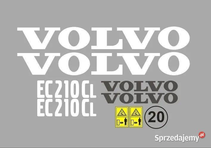 Naklejki oklejenie VOLVO EC210CL Zamiennik Janików