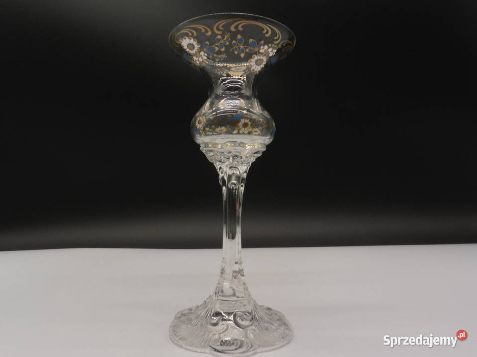 Kryształowy Świecznik Rosenthal Classic Rose Raszków