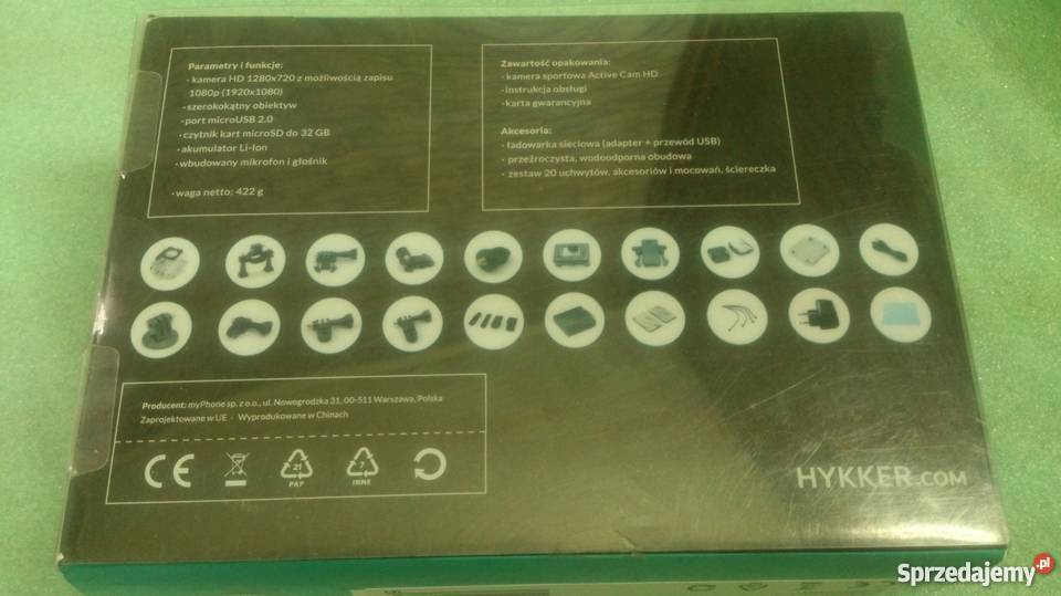 Kamerka sportowarejstrator samochodowy Zielona Góra