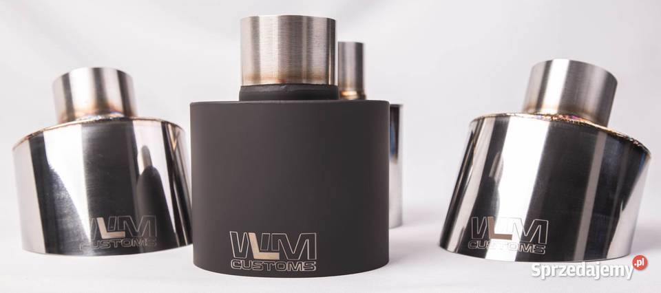 Końcówka wydechu tłumika owalna owal stal tłumiki Hecznarowice