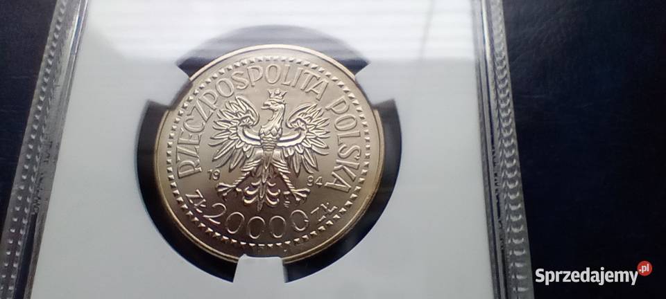 Stare monety 20 000 złotych 1994 Zygmunt I Stary Kolekcje