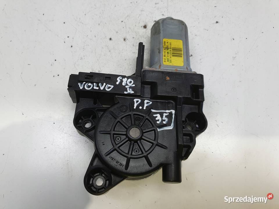 Volvo V70 III S80 II SILNICZEK SZYBY prawy przód lubelskie Chełm