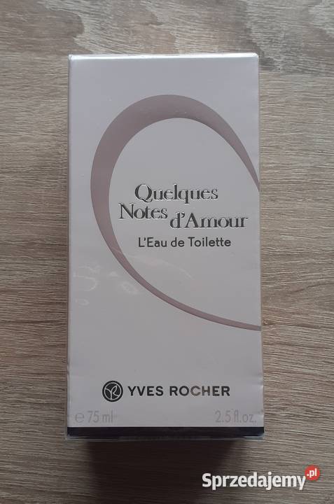 YVES Rocher woda Quelques Notes dAmour 75ml Zdrowie i Uroda Kielce