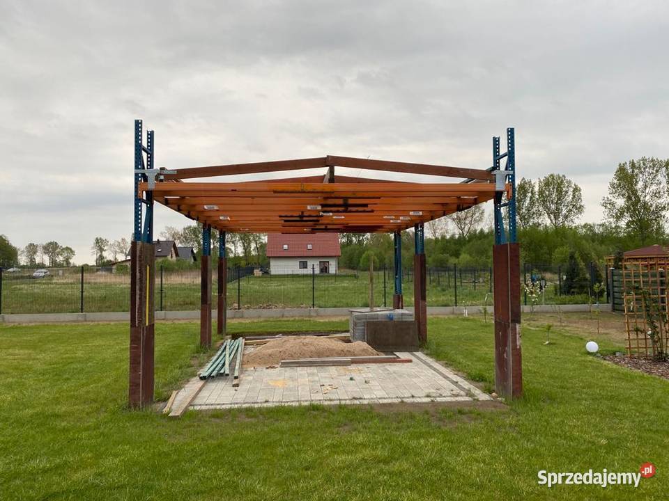 Konstrukcja pod altankę dach płaski jednospadowy Jelenia Góra