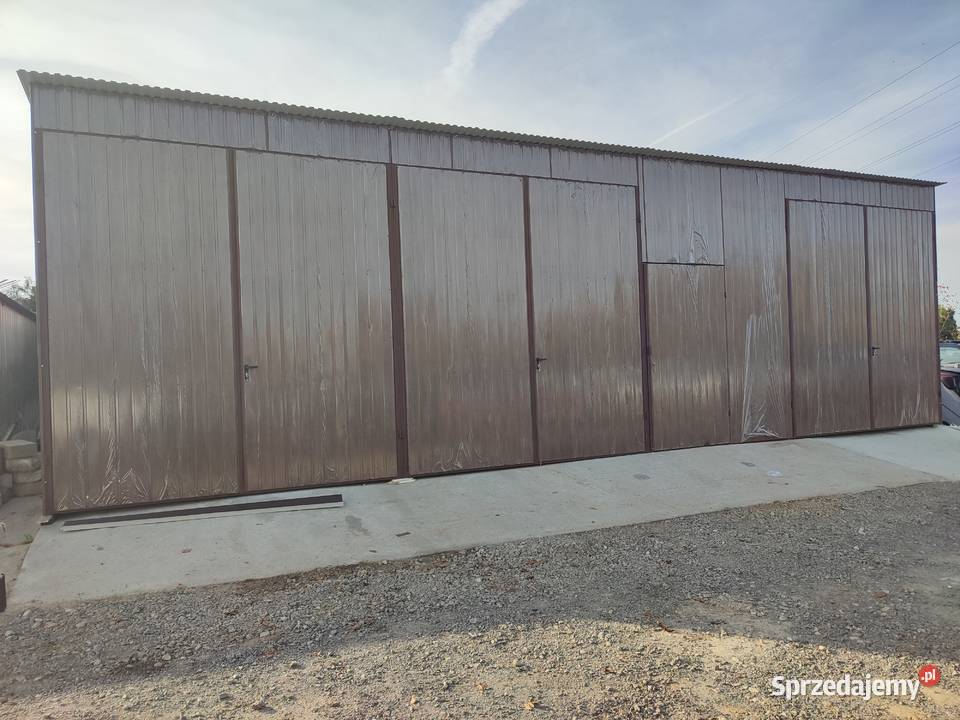 Garaż Blaszany Wiata Blaszana Hala Magazyn Kolno sprzedam