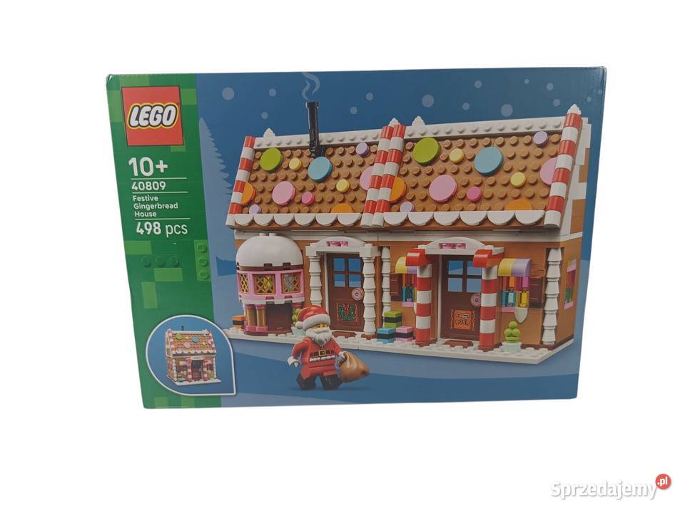 LEGO Iconic Świąteczna Chatka z piernika Zabawki Katowice sprzedam
