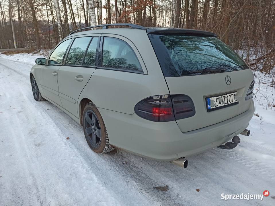 Sprzedam Mercedesa w211 welurowa tapicerka Ogrodzieniec sprzedam