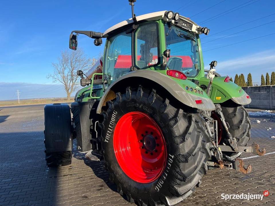 Fendt 718 Vario SCR TMS Profi Wspomaganie kierownicy Biała