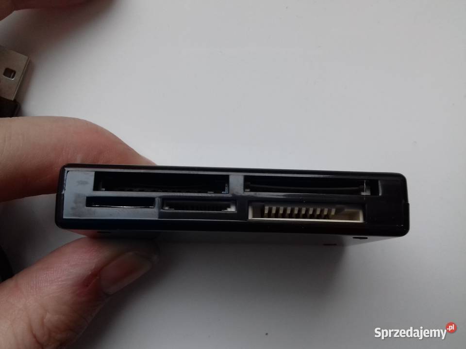 Czytnik kart pamięci 6w1 etykieta microSD MMC SD kujawsko-pomorskie Bydgoszcz sprzedam