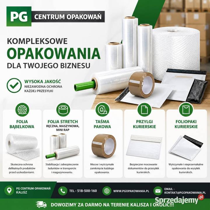 FOLIA BĄBELKOWA PĘCHERZYKOWA 10 x 100m DO Kalisz