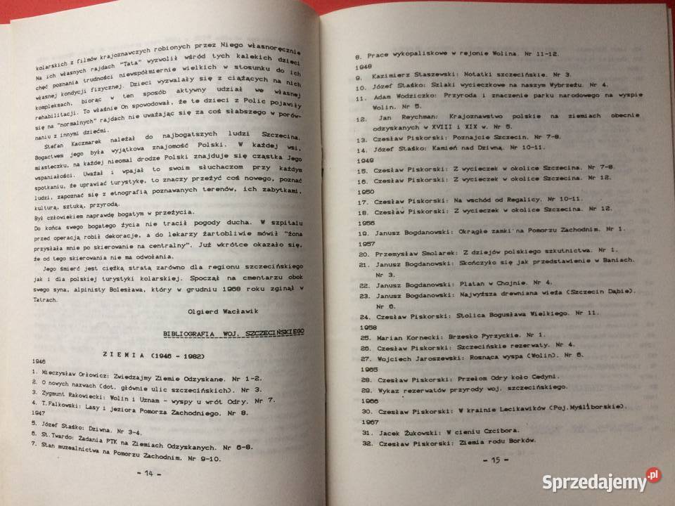 741 Szczecin Informacje Krajoznawcze 123 sprzedam