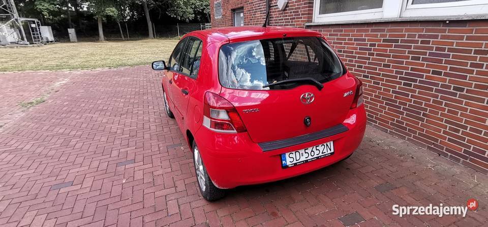 Toyota Yaris 133 99 2010 poduszka powietrzna śląskie Dąbrowa Górnicza