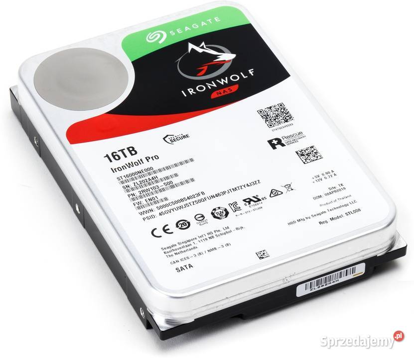 Nowy 35 dysk wewnętrzny Seagate IronWolf Pro SATA Radom
