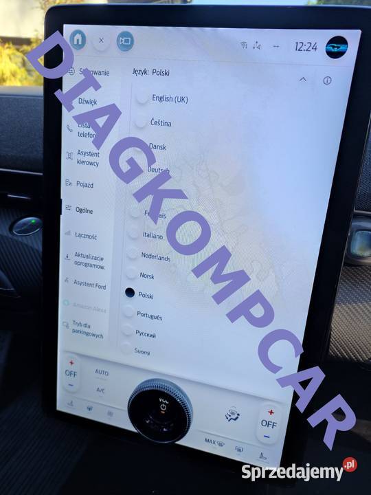 FORD SYNC 4 Ford MUSTANG MACHEF150 Konwersja USA Wołomin serwis