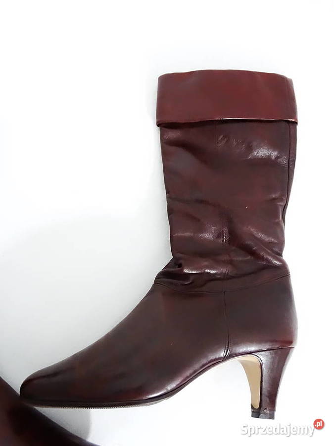 Kozaki damskie wysokie bordowe Lady Gabor 39 Biłgoraj
