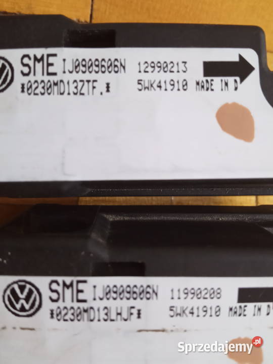 VW Passat B5 Czujnik uderzania bocznego Sensor podkarpackie