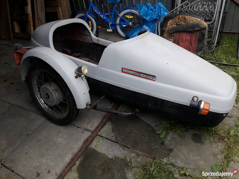 Wózek boczny velorex 562 jawa java cz podkarpackie Czudec