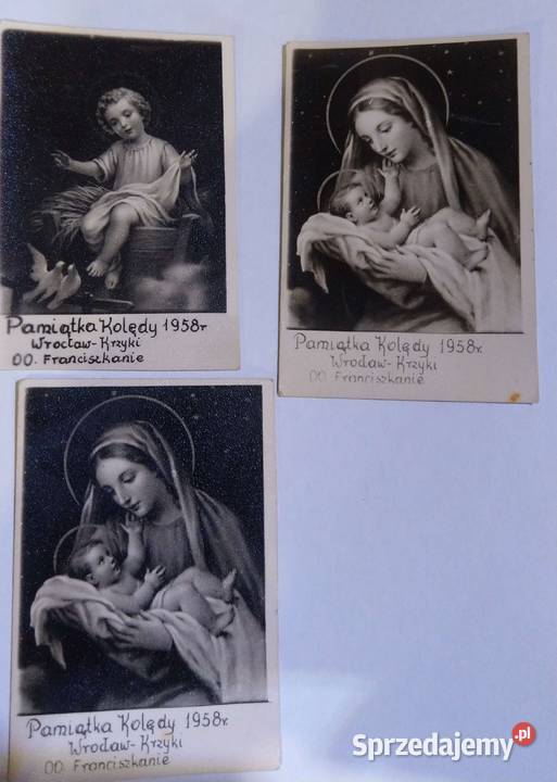 Kolekcja zdjęć religijnych Jezus dewocjonalia mazowieckie Warszawa