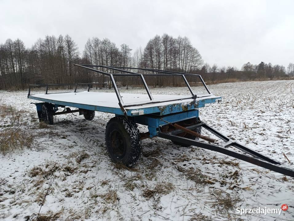 Przyczepa do bel Przyczepy rolnicze Czerskie Rumunki
