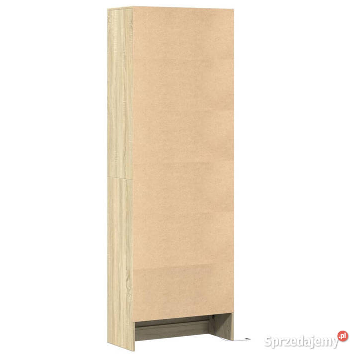 Wysoka szafka z LED dąb sonoma 69x325x200 mazowieckie