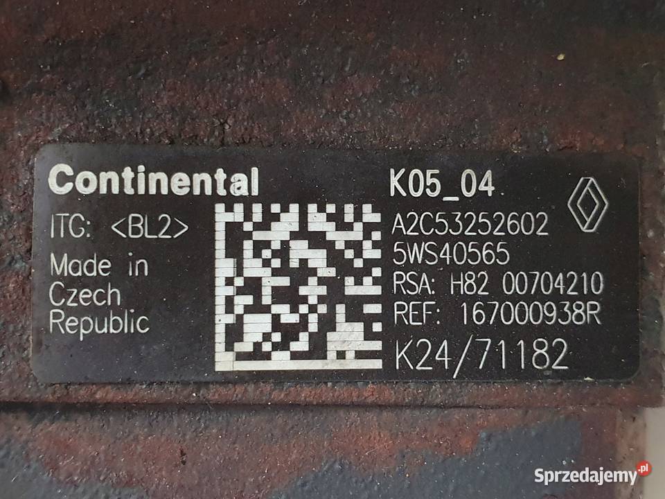 POMPA WTRYSKOWA Nissan Qashqai 15 DCI paliwa