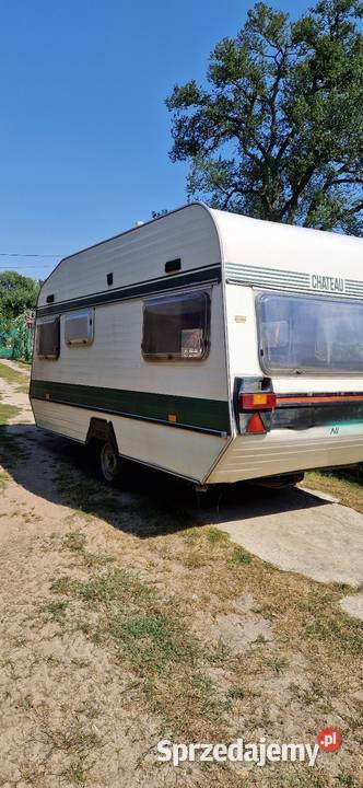 Przyczepa kempingowa chateau zarejestrowana Góra Kalwaria sprzedam