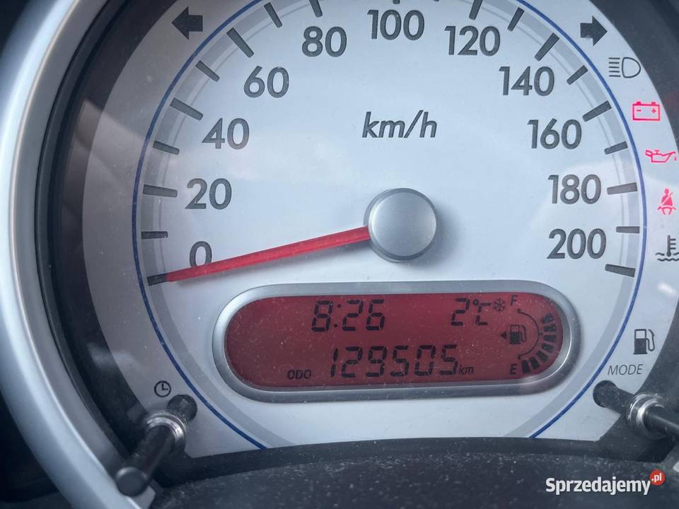 Suzuki Splash 2009 12 przebieg 129500 uszkodzony śląskie Skoczów