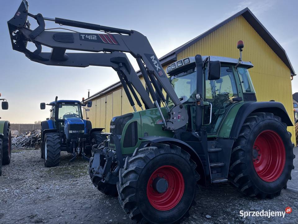 Fendt 411 Vario Com 3 TMS Ładowacz Czołowy MX lubelskie Niedrzwica Duża