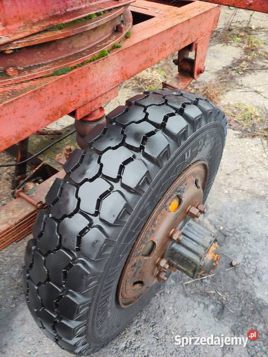 Przyczepa dłużyca z obrotnicą na części bez Protasy