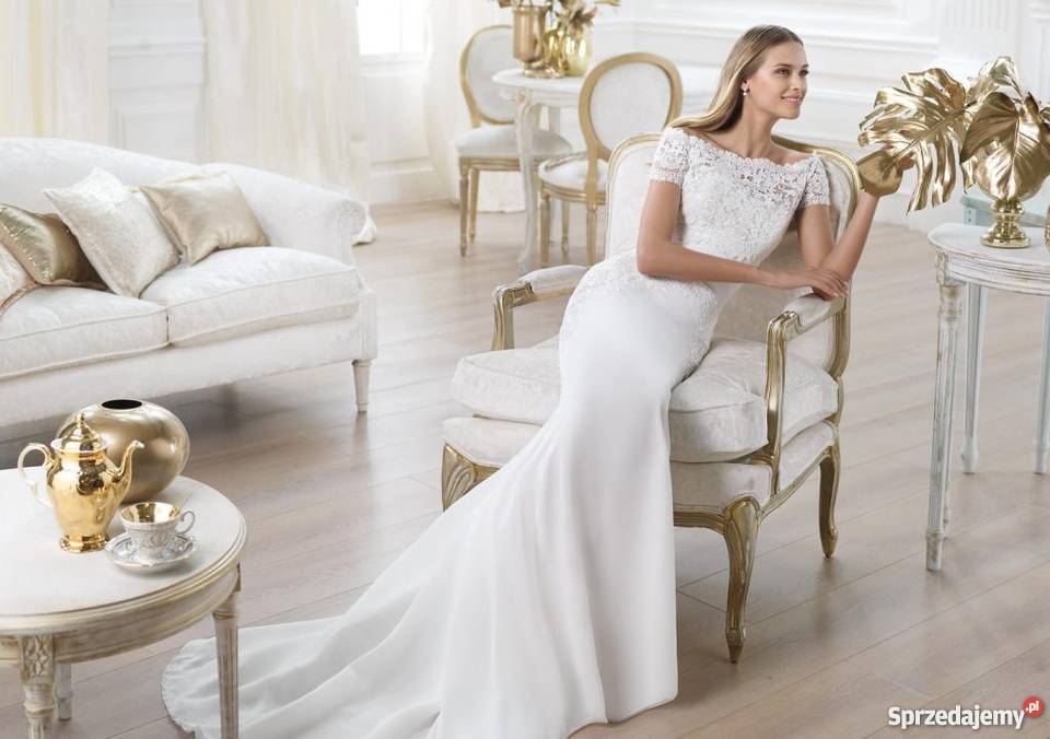 suknia ślubna PRONOVIAS Lambina 3436