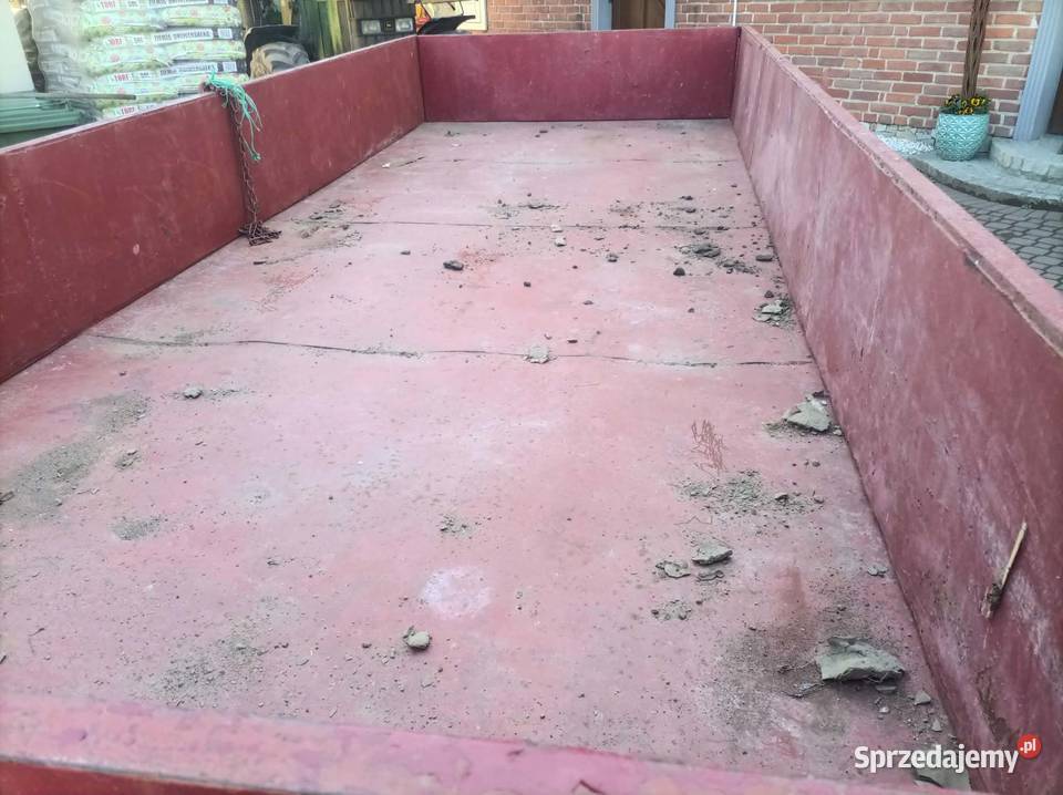 Przyczepa ciągnikowa stalowa idealny stan Sonina