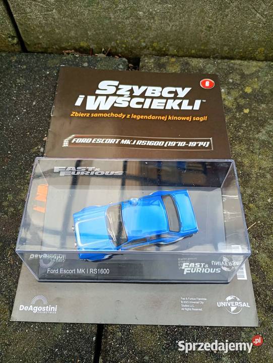 FORD ESCORT MK I RS1600 fast furious deagostini mazowieckie Warszawa