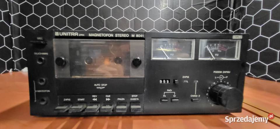 Magnetofon Unitra M 8041 PRL Grodków
