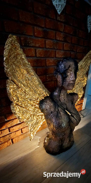Anioł rzeźba lampa sztuka użytkowa Sztuka współczesna Piła