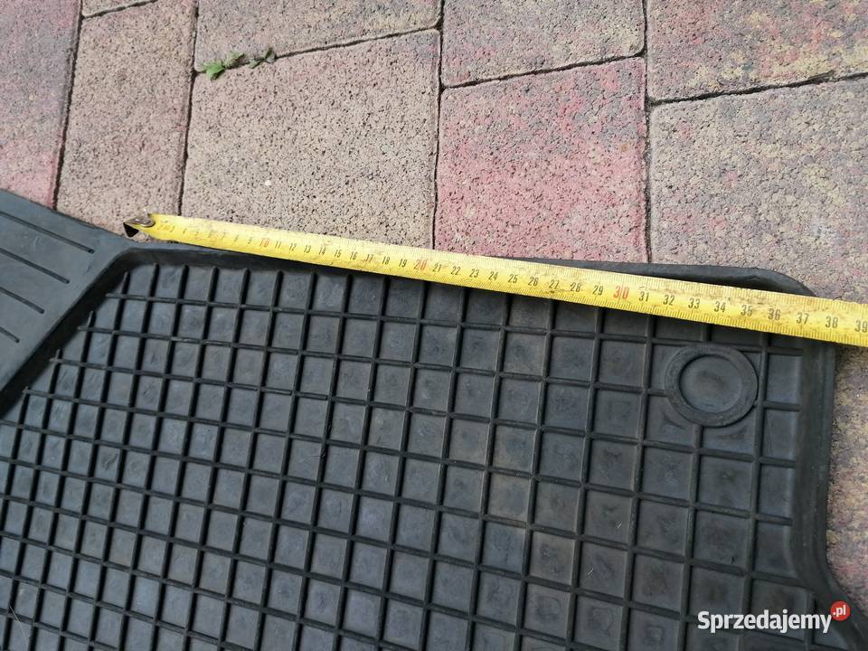 Oryginalne gumowe dywaniki rubber focus fiat Skwierzyna