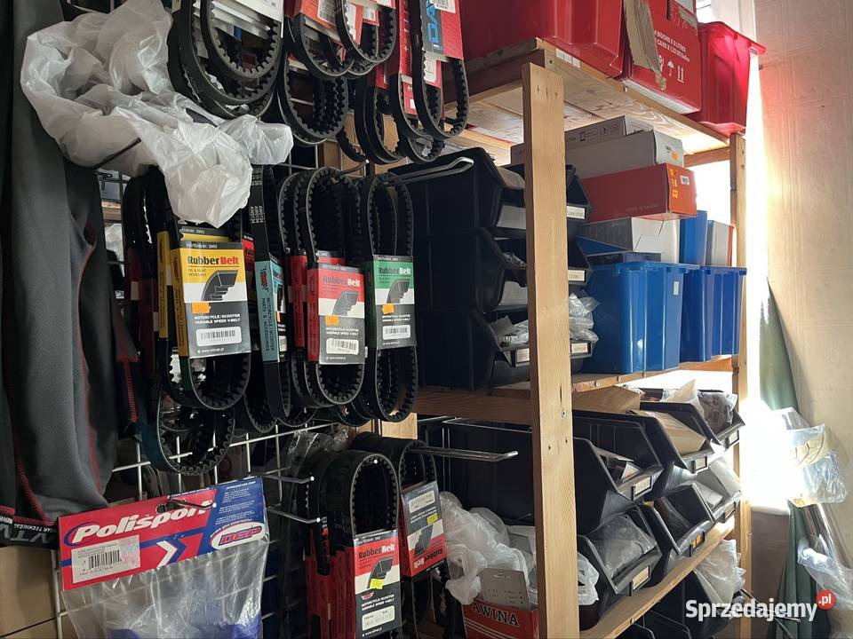 Likwidacja sklepu cześci i akcesoria motocykle Swarzędz