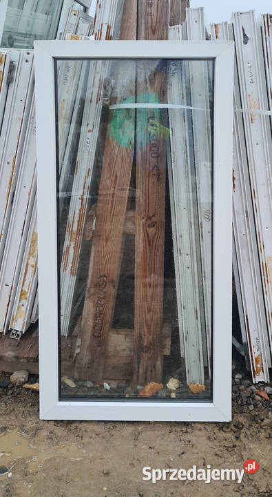 OKNA KacprzaK Witryna 61x132 FIX Używany PCV Siedlce