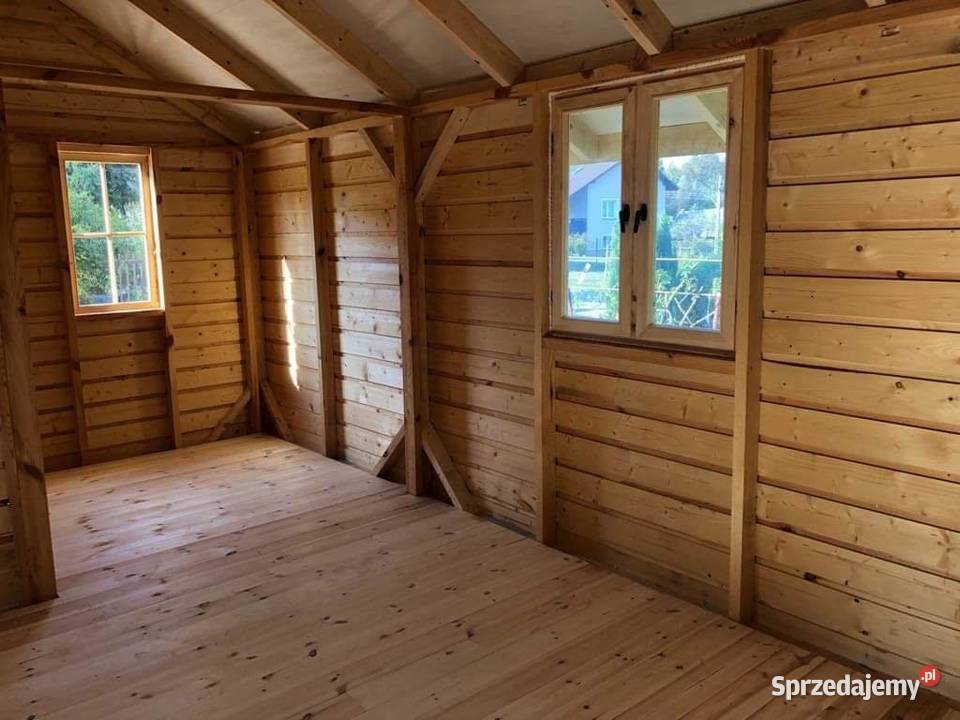 DREWNIANY DOM Z BALA CAŁOROCZNY 74M2 LETNISKOWY Rzeszów
